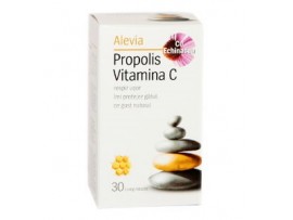 Alevia Propolis Vitamina C cu Echinacea 40 cpr