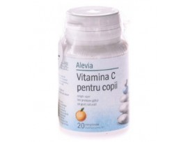 Alevia Vitamina C si Pepene Galben 100 mg 20cpr