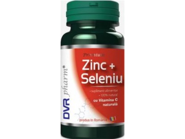 DVR pharm - Zinc + Seleniu+ Vitamina C 60+30 cps