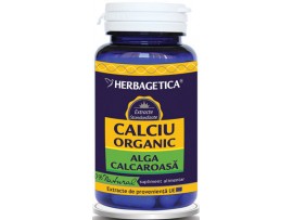  Herbagetica - Calciu Organic cu alga calcarosa  30 cps